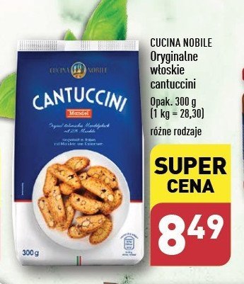Cantuccini z migdałami Cucina promocja