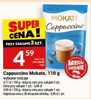 Cappuccino Mokate, 110 g promocja w Twój Market
