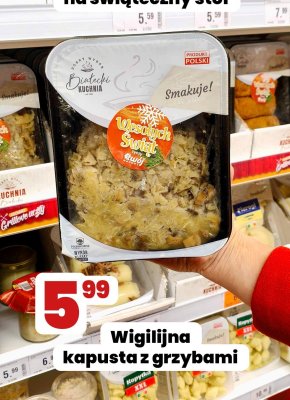 Wigiljna kapusta z grzybami Białecki Kuchnia promocja w Twój Market
