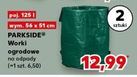 Worek ogrodowy 125 l Parkside promocja