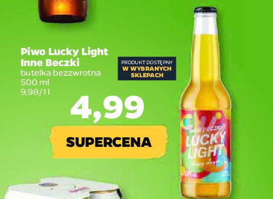 Piwo Lucky light promocje