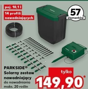 Solarny zestaw nawadniający Parkside promocja