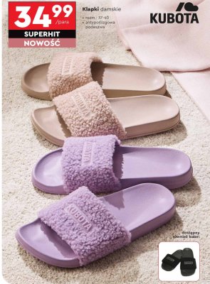 Klapki damskie 36-41 Tissaia promocja w Biedronka