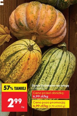 Dynia promocja w Biedronka