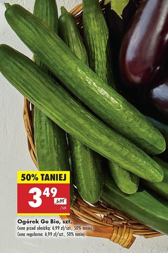 Ogórek bio Gobio promocja