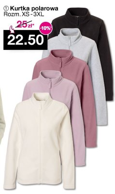Kurtka polarowa promocja w Woolworth