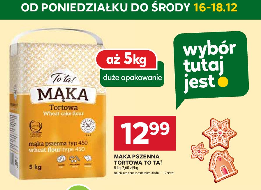 Mąka pszenna t450 To ta promocja