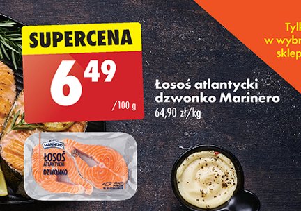 Łosoś atlantycki świeży dzwonko Marinero promocja