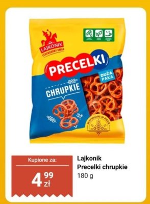 Precelki chrupkie  promocja w Dino