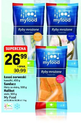 Filet z sandacza ze skórą Myfood promocja