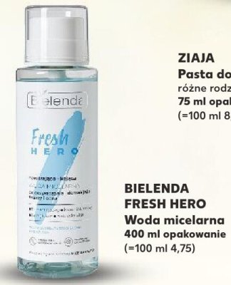 Woda micelarna FRESH HERO promocja w Kaufland
