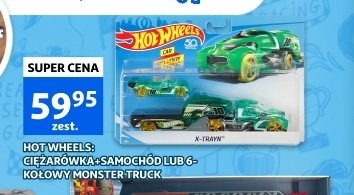 Ciężarówka + samochód Hot wheels promocja