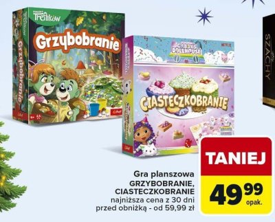 Gra planszowa Grzybobrannie, Ciasteczkobranie promocja w Carrefour Market