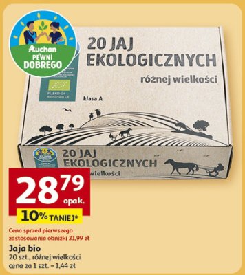 Jaja promocja w Auchan