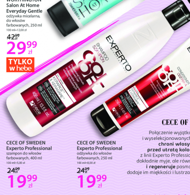 Od偶ywka do w艂os贸w Cece experto color promocja