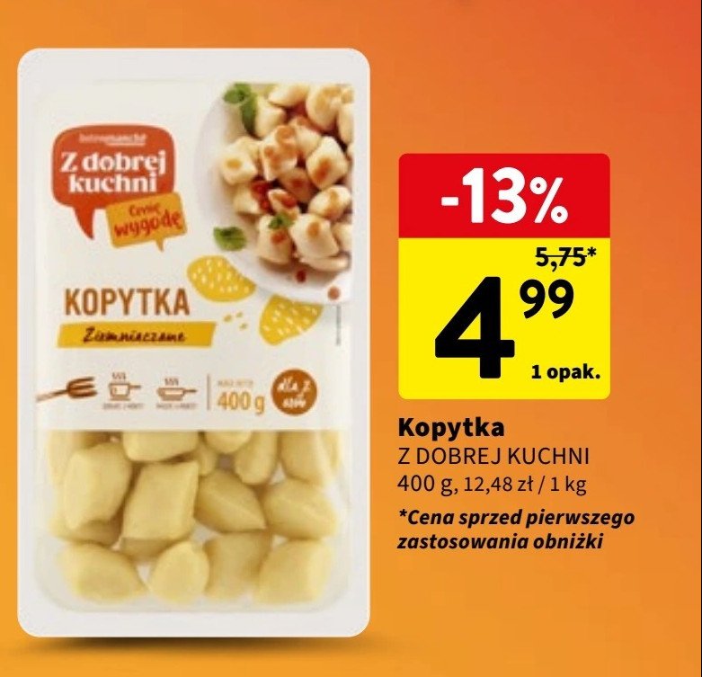 Kopytka Z dobrej kuchni promocja