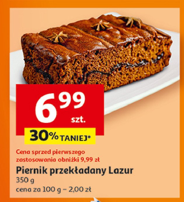 Piernik przekładany Lazur promocja