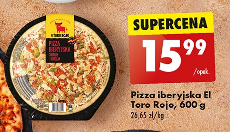Pizza iberyjska El toro rojo promocja
