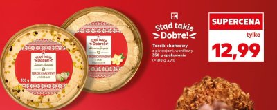 Torcik chałwowy z pistacjami 350 g promocja w Kaufland