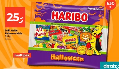 Żelki Haribo Halloween Minis promocja