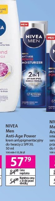 Krem do twarzy anti-age hyaluron Nivea men promocja