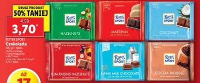 Czekolada mleczna alpejska Ritter sport promocja