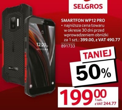 SMARTFON WP12 PRO promocja w Selgros