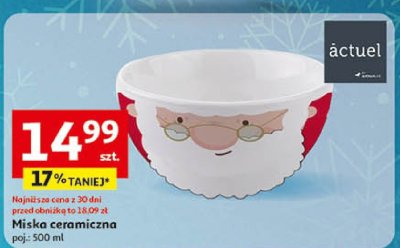 Miska ceramiczna poj. 500 ml promocja w Auchan