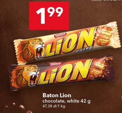 Baton Lion chocolate 42 g promocja w LEWIATAN