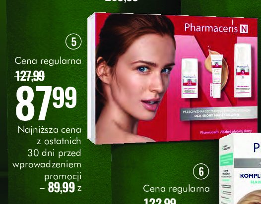 Zestaw w pudłeku: krem 50 ml + krem pod oczy 15 ml + krem tonujący 10 ml Pharmaceris n promocja w Super-Pharm