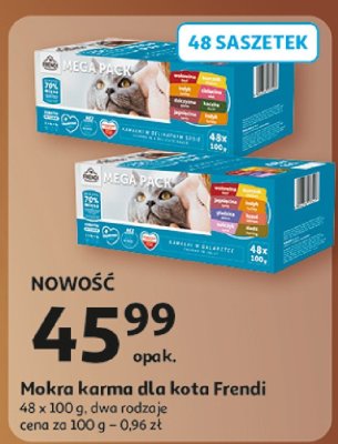 Mokra karma dla kota Frendi promocja w Auchan