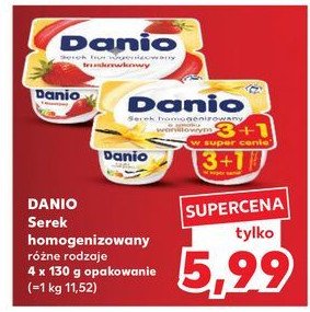 Serek truskawka Danone danio promocja