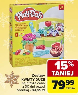 Zestaw Kwiaty duże Play-Doh promocja w Carrefour