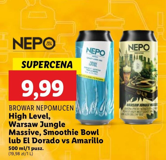 Piwo warsaw jungle massive Nepomucen promocja