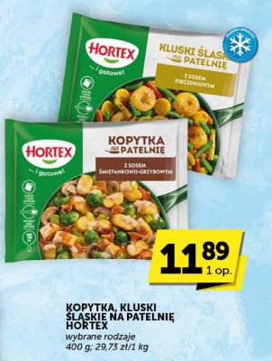 Kopytka, kluski śląskie na patelnię Hortex wybrane rodzaje promocja w Euro Sklep