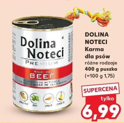 Karma dla psów różne rodzaje promocja w Kaufland