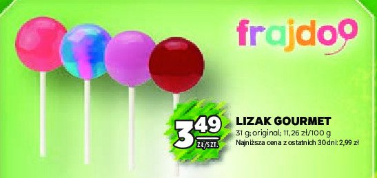 Lizak GOURMET ORIGINAL promocja