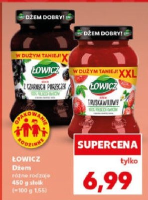 Dżem różne rodzaje XXL  promocja w Kaufland