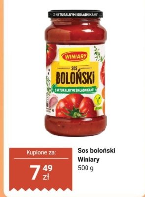 Sos boloński  promocja w Dino