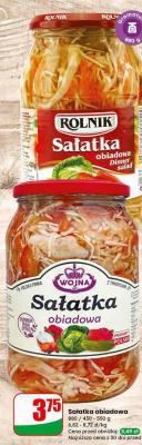 Sałatka obiadowa  promocja w Dino