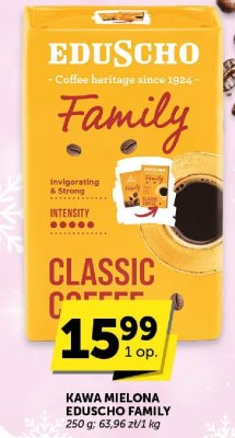 Kawa mielona Eduscho Family Classic Coffee promocja w ABC
