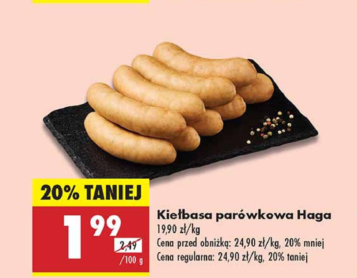 Kie艂basa par贸wkowa rze藕nika Haga promocja