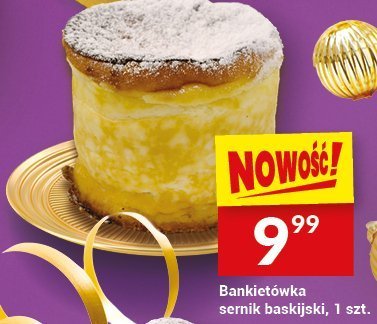 Bankietówka semik baskijski, 1 szt. promocja w Twój Market