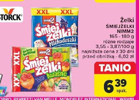 Żelki kwaśne Nimm2 promocja