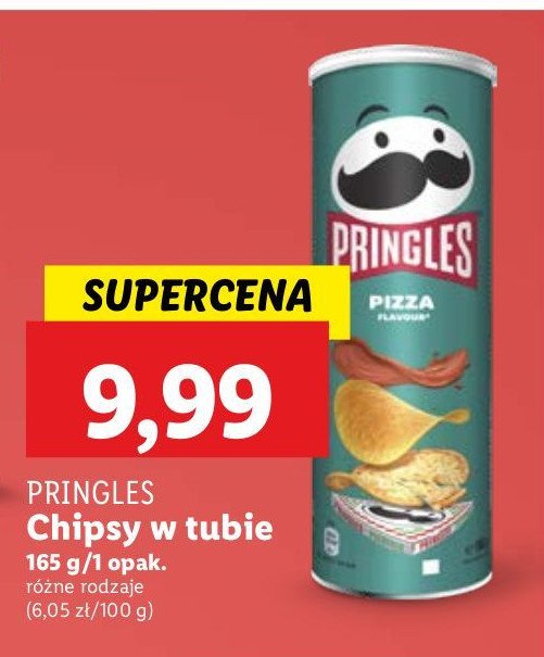 Chipsy pizza Pringles promocja