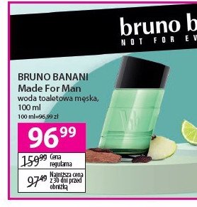 Woda toaletowa Bruno banani made for men promocja