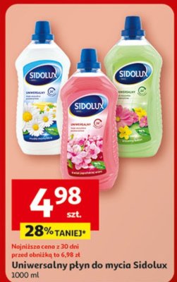 Uniwersalny płyn do mycia Sidolux 1000 ml promocja w Auchan