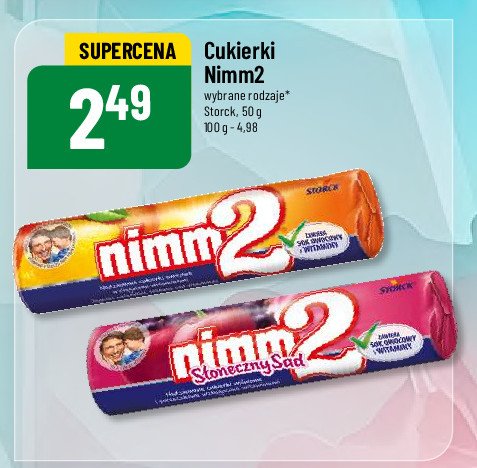 Cukierki słoneczny sad Nimm2 promocja w POLOmarket
