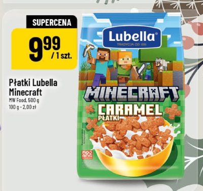 Płatki Lubella Minecraft promocja w POLOmarket