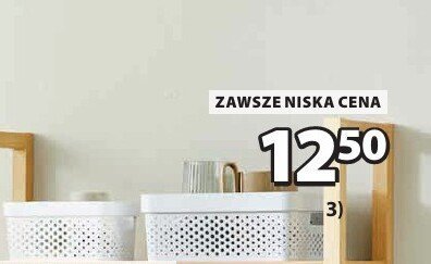 Kosz INFINITY Polipropylen 27x36x14 cm, 11 l promocja w Jysk